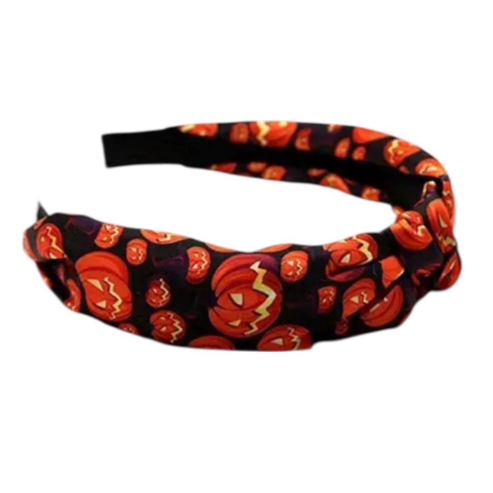 💖 3/$30 💖 Halloween Jack-o’-lantern Headband